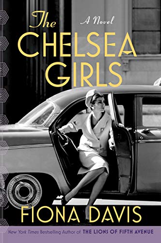 Book cover: “The Chelsea Girls” with a woman exiting a vintage car.