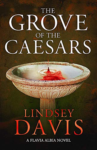Book cover showing a stone birdbath with a drop of blood in the water.