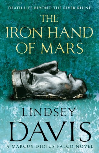 Book cover: "The Iron Hand of Mars" with a Roman helmet image.