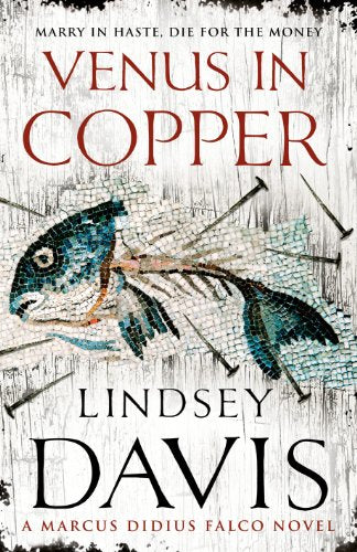 Book cover featuring a mosaic fish skeleton pinned to a weathered white wooden background.
