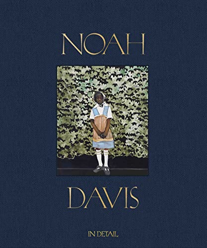 Book cover featuring a painting of a child standing before ivy against dark blue.