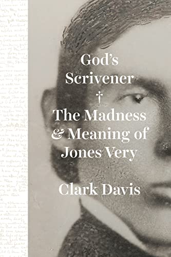 Book cover featuring a portrait of Jones Very with title and author name.
