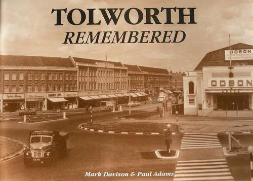 Vintage photograph of Tolworth High Street with the Odeon cinema, book cover.
