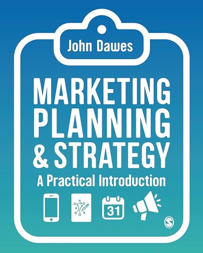 Book cover: "Marketing Planning & Strategy" with icons and author name.