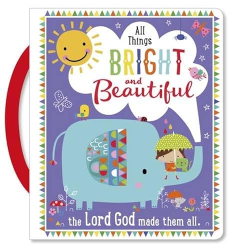 Board book cover with colorful illustrations of animals and sun.