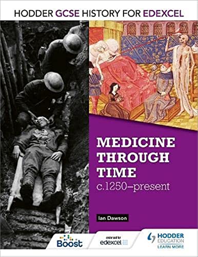 Textbook cover: “Medicine Through Time” with historical medical imagery.