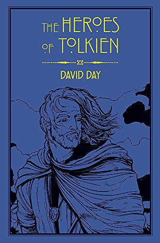 Book cover: "The Heroes of Tolkien" with illustration of a bearded man.