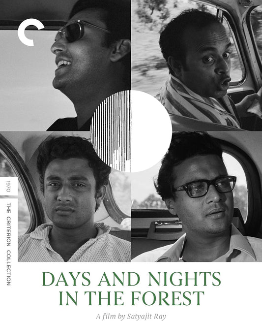 Film cover featuring a split portrait of a man with dark hair and glasses.