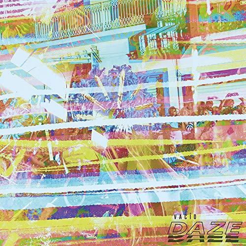 Abstract colorful album cover for Daze’s “Vacio” vinyl record.