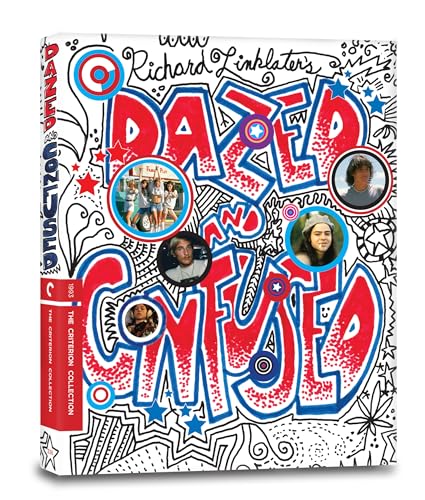 Dazed and Confused Criterion Collection 4K UHD cover with stylized red and blue text.