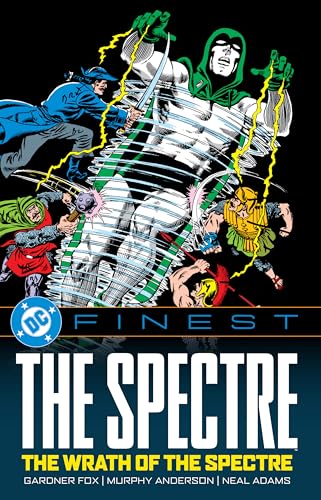 Comic book cover featuring The Spectre, a ghostly figure with villains.