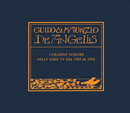 CD cover with orange text and bird illustration on dark blue background.