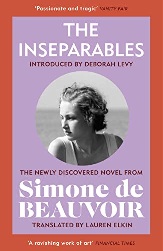 Book cover for “The Inseparables” by Simone de Beauvoir, with a portrait.