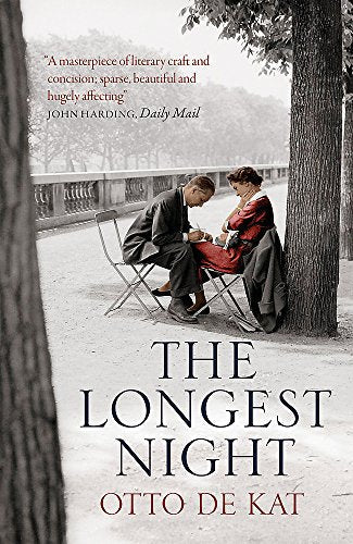 Book cover: a couple seated outdoors, with title "The Longest Night".