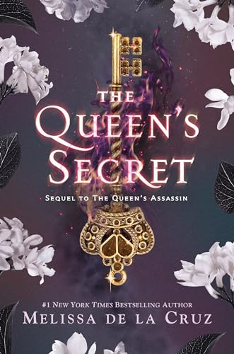 Book cover: ornate golden key and flowers on a dark, starry background.