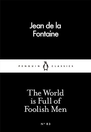 Black Penguin Classics book cover with white text: "Jean de la Fontaine".