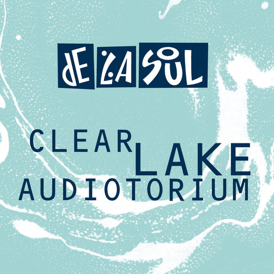 CD cover for "Clear Lake Auditorium" with blue and white text.