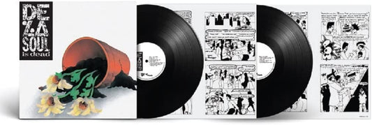 De La Soul’s “De La Soul is Dead” vinyl record and gatefold cover.