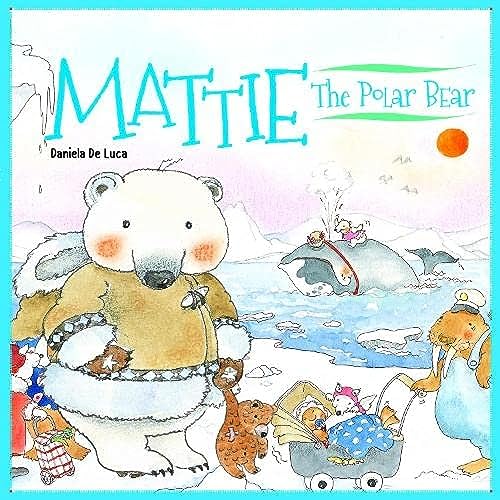 Book cover featuring a friendly polar bear and arctic animals.
