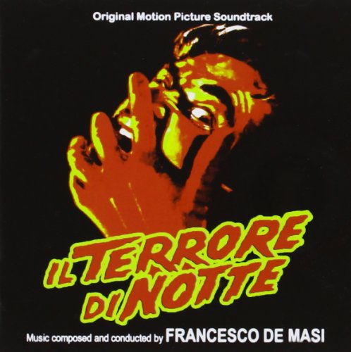 CD cover for "Il Terrore Di Notte" featuring a distressed face in orange.