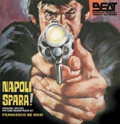 CD cover: Man holding a gun, text "Napoli Spara!" visible.