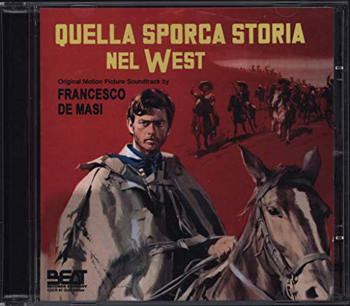 CD cover for "Quella Sporca Storia," featuring a cowboy on horseback.