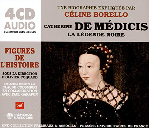 CD cover featuring a portrait of Catherine de Médicis, historical figure.