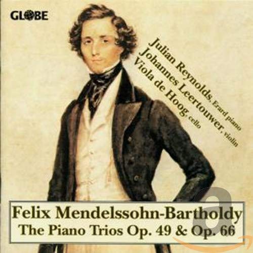 CD cover featuring a portrait of Felix Mendelssohn-Bartholdy and artist names.