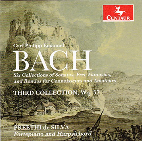 CD cover for Bach’s Third Collection, featuring a castle landscape.