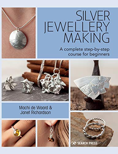 Book cover: "Silver Jewellery Making" with images of handmade silver pieces.
