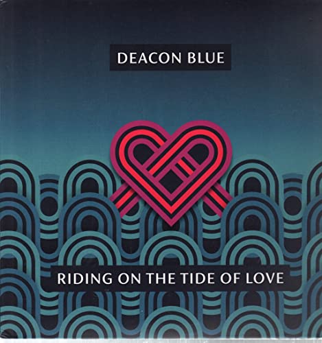 Deacon Blue album cover with red heart and blue wave design.