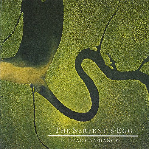 Album cover for Dead Can Dance’s “The Serpent’s Egg”, featuring a winding river.
