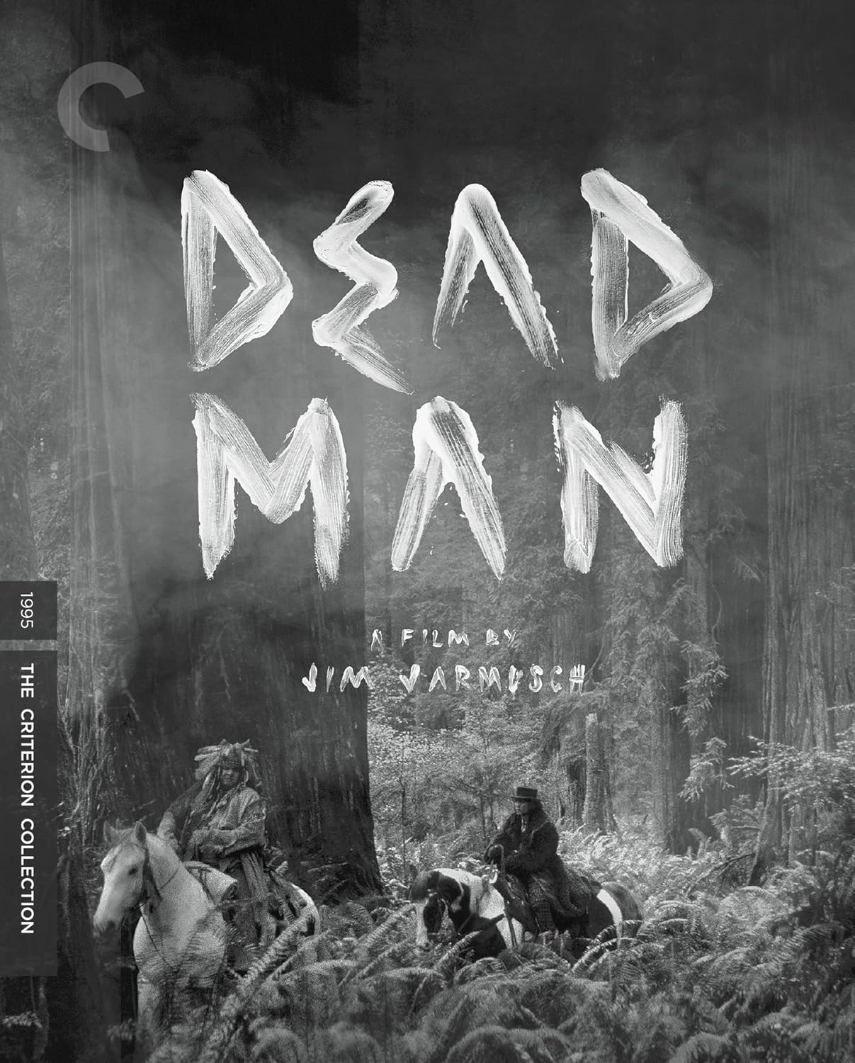 Dead Man" film cover: black and white forest scene with large title text.
