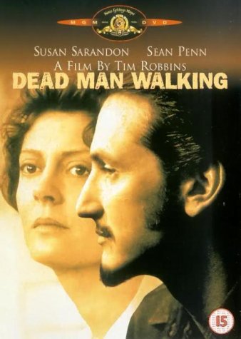 DVD cover featuring Susan Sarandon and Sean Penn for the film Dead Man Walking.