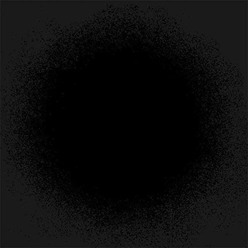 Black CD cover with a grainy, dark speckled texture.