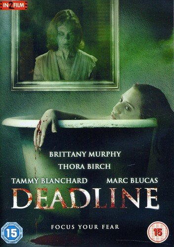 DVD cover art showing a woman in a bathtub with a ghostly mirror reflection.