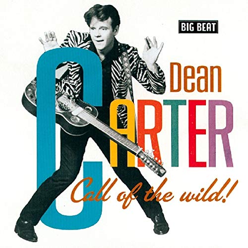 CD cover featuring Dean Carter with guitar, bold text, and zebra print.