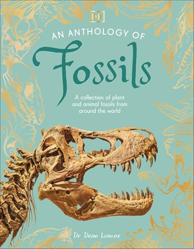 Book cover featuring various fossils of plants and animals on a neutral background.