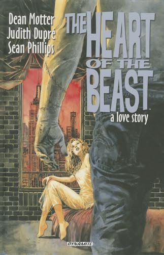 Comic book cover: woman seated, large hand reaching, city skyline visible.