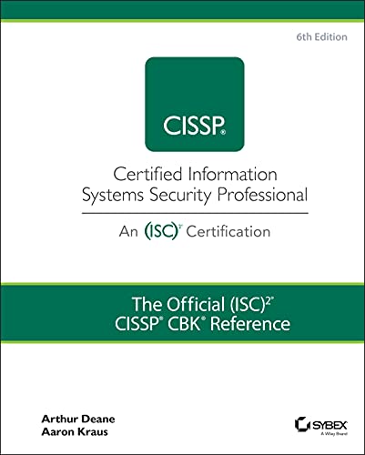 Front cover of the 6th edition CISSP CBK Reference book by Sybex.
