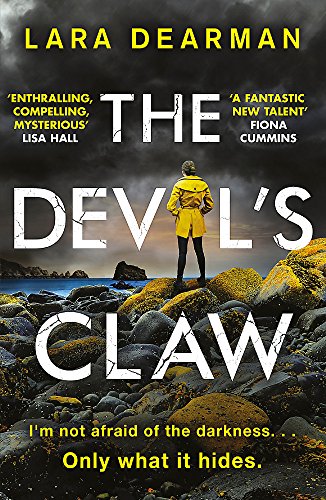 Book cover featuring a person in a yellow coat facing a stormy sea.