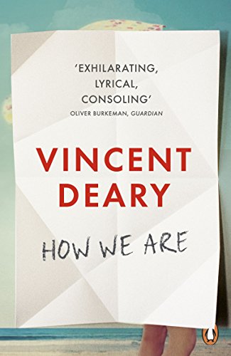 Book cover: "How We Are" by Vincent Deary, with red and black text.
