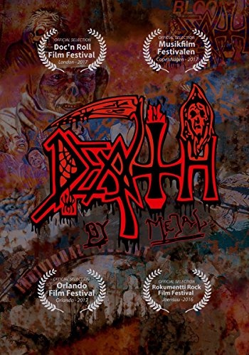 DVD cover for "Death - Death By Metal" featuring a skeletal grim reaper.