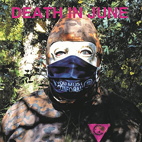 CD cover for Death In June featuring a masked figure in camouflage.