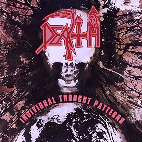 Album cover with a skull and red stylized text on a black background.