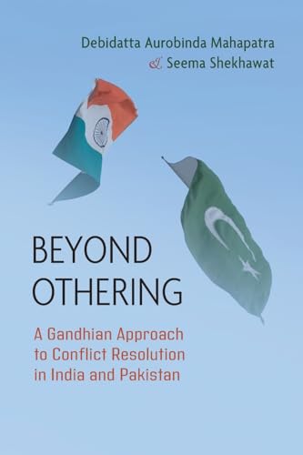 Book cover with flags of India and Pakistan, title “Beyond Othering.”
