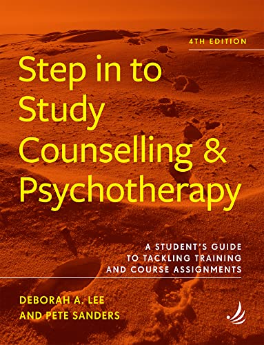 Book cover: "Step in to Study Counselling & Psychotherapy," 4th edition.