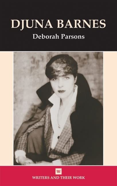 Book cover featuring a portrait of author Djuna Barnes in a cap.