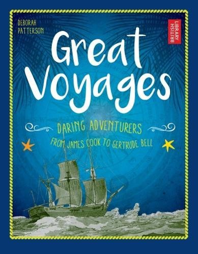 Book cover: “Great Voyages” with a sailing ship illustration.