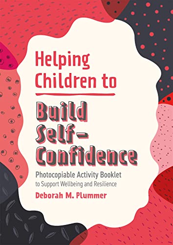 Book cover with text about building self-confidence for children.